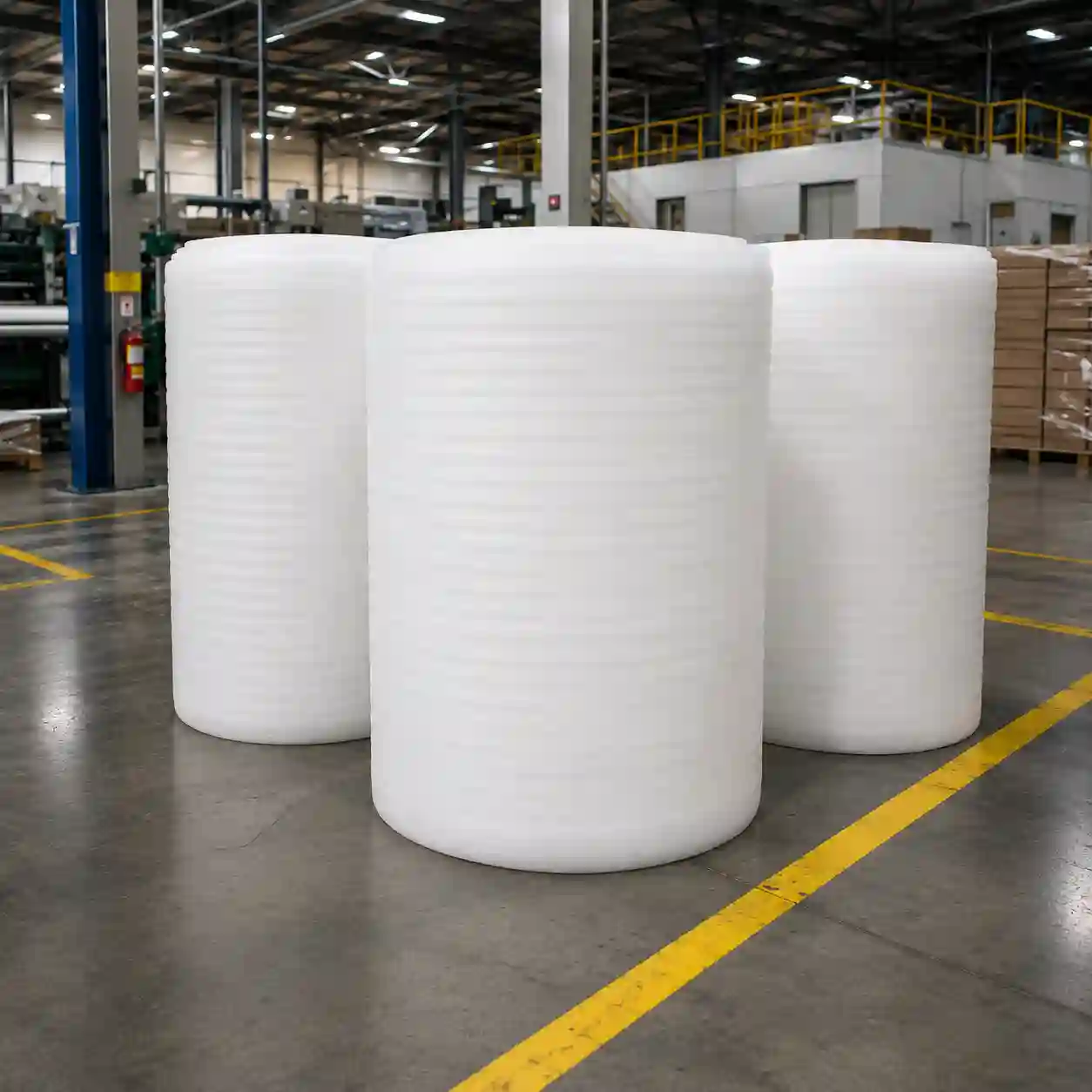Rollos de polifoam de espuma de polietileno para proteger superficies delicadas en Puebla